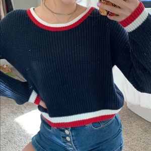 PacSun patriotic knit sweater